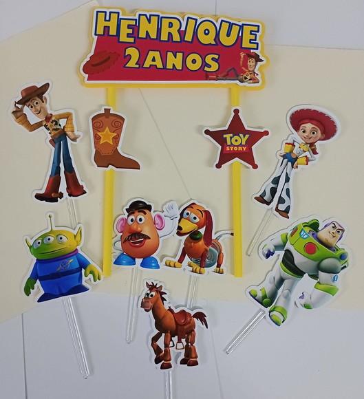 Topo de Bolo/cake Topper Toy Story