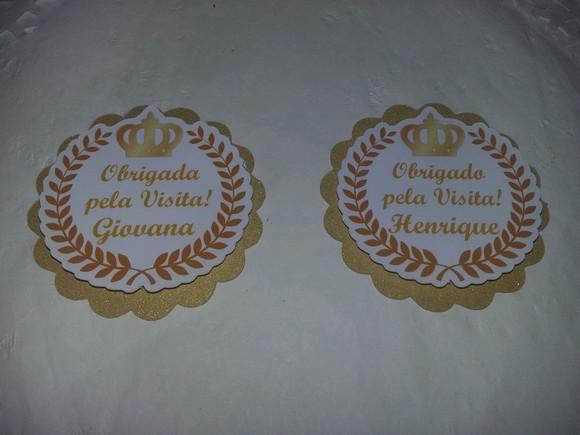 Tags Personalizada Realeza
