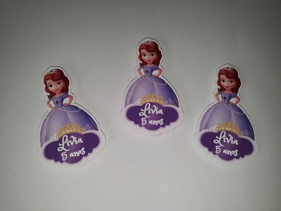 Apliques Personalizados - Princesa Sofia