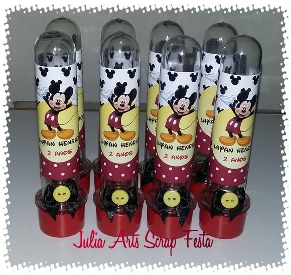 Tubetes Personalizados - Mickey