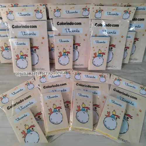 Kit Livrinho para Colorir -pequeno Príncipe 2