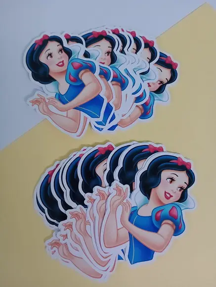 Apliques Busto Princesa Branca de Neve