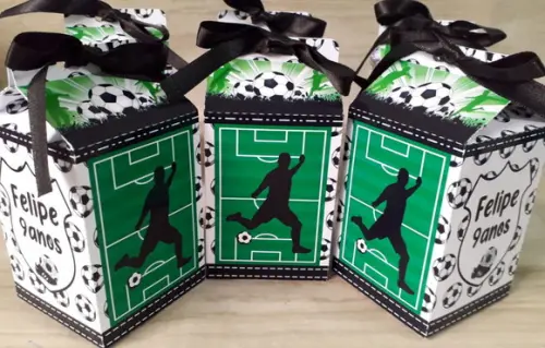 Caixa Milk Personalizada Futebol
