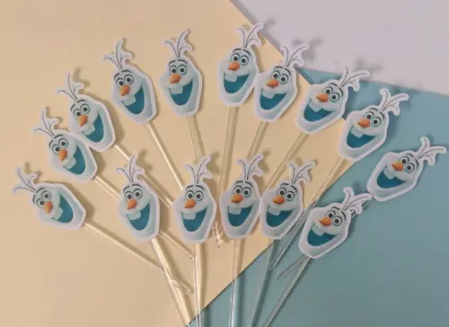 Toppers para Docinhos Cabeça Olaf