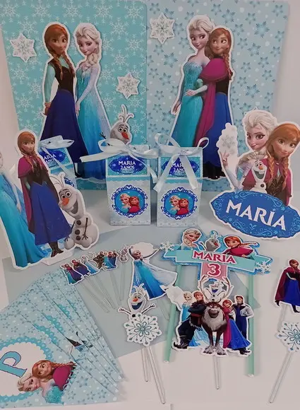 Kit Festa Só Um Bolinho Frozen