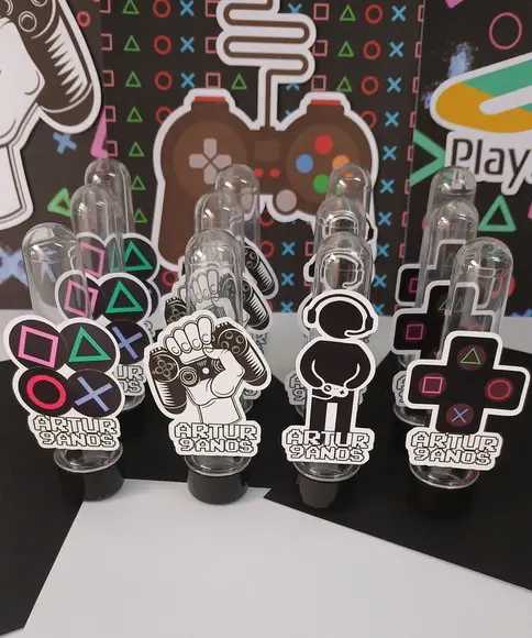 Tubetes Personalizados Vídeo Game