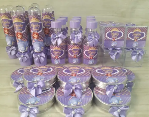 Kit Personalizado 40 Pçs Princesa Sofia
