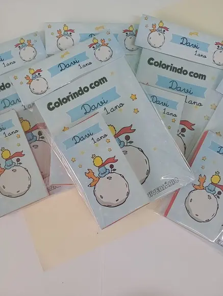 Kit Livrinho para Colorir -pequeno Príncipe 4
