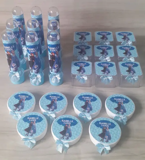 Kit Festa Personalizado 30 Peças Frozen 2