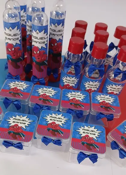 Kit Festa Personalizado Homem Aranha 30 Peças