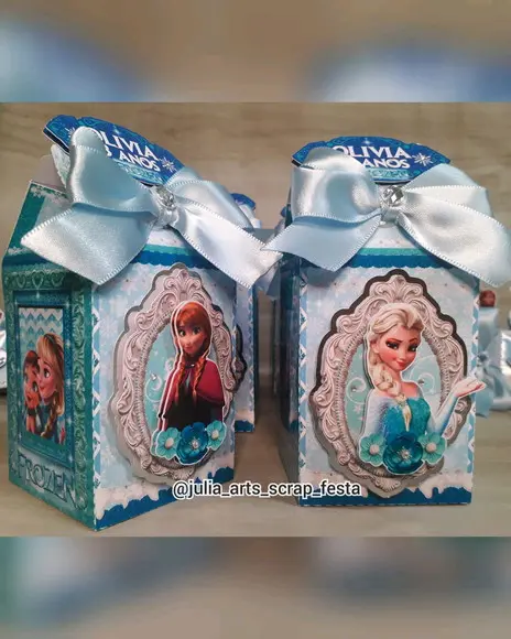 Caixa Milk Luxo Frozen