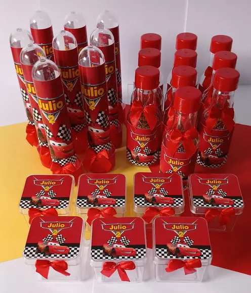 Kit Festa Personalizado 30 Peças Carros Disney