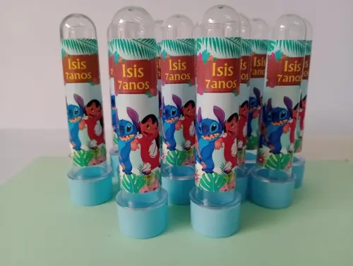 Tubetes Personalizados Lilo e Stitch