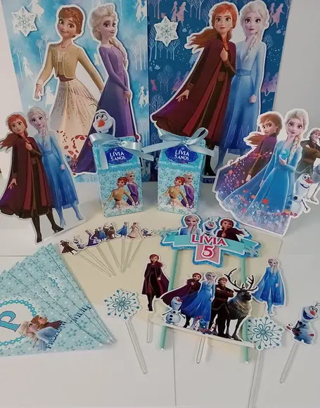 Kit Festa Só Um Bolinho Frozen 2