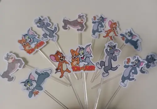 Toppers para Docinhos Tom e Jerry
