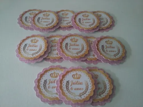 Tag Personalizada Coroa/ Realeza