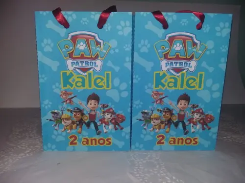 Sacola Personalizada Patrulha Canina