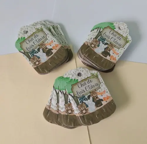 Tag Personalizada Bosque Encantado