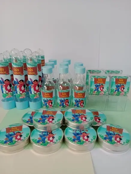Kit Personalizado Lilo e Stitch- 80 Peças