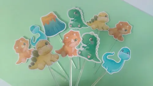 Toppers para Docinhos Dinossauro Baby