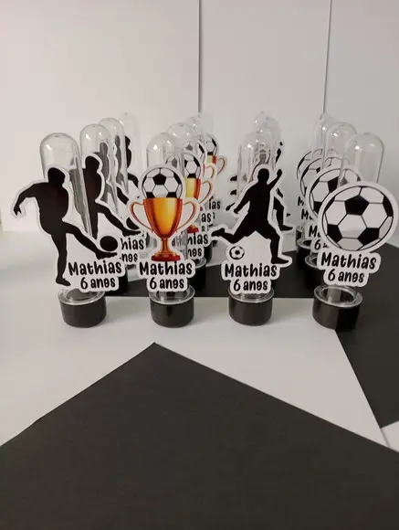 Tubetes Personalizados Futebol