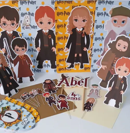 Kit Festa Só Um Bolinho Harry Potter