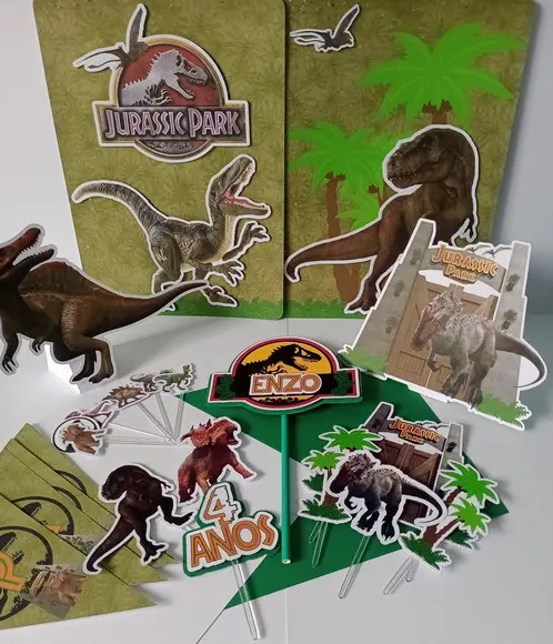 Kit Festa Só Um Bolinho Dinossauros