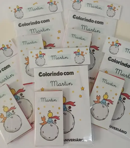 Kit Livrinho para Colorir -pequeno Príncipe 5