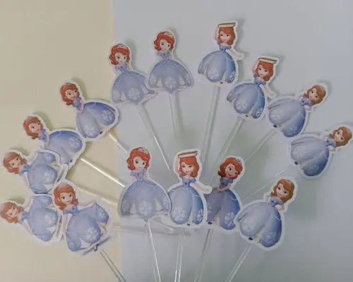 Toppers para Docinhos Princesa Sofia