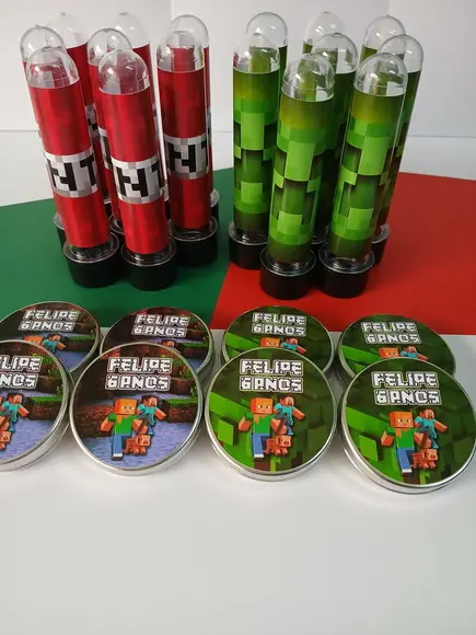 Kit Personalizado 40 Peças Minecraft