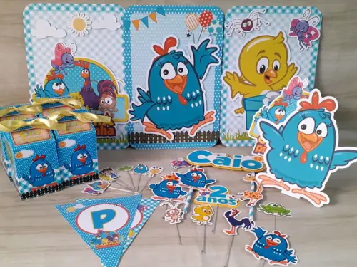 Kit Festa Só Um Bolinho Galinha Pintadinha 3