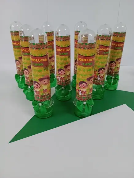 Tubetes Personalizados Léo, o Guarda da Floresta