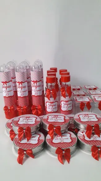 Kit Festa Personalizado de Repente 30 - 40 Peças