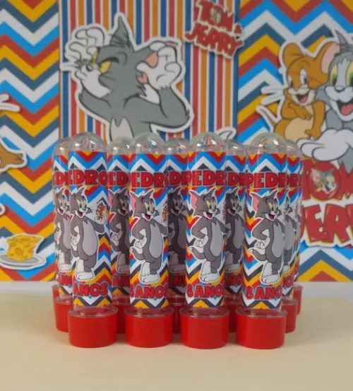 Tubetes Personalizados Tom e Jerry