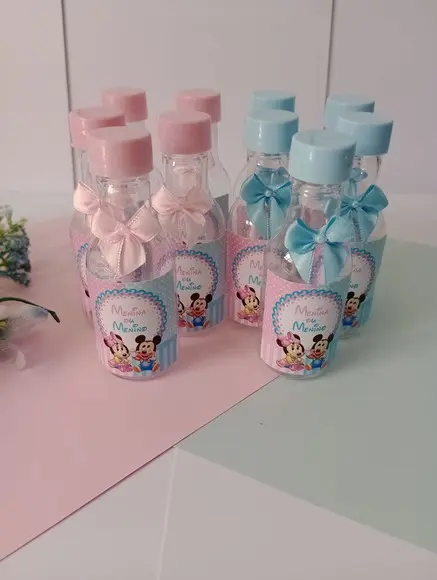 Kit Festa Personalizado - Chá Revelação Minnie e Mickey 2