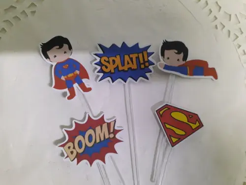 Toppers Para Docinhos Superman