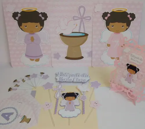 Kit Festa Só Um Bolinho Batizado