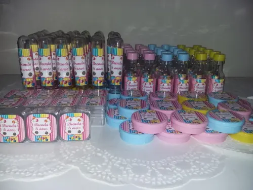 Kit Personalizado Candy Land 80 Peças