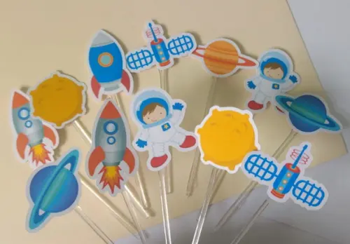Toppers para Docinhos Astronauta