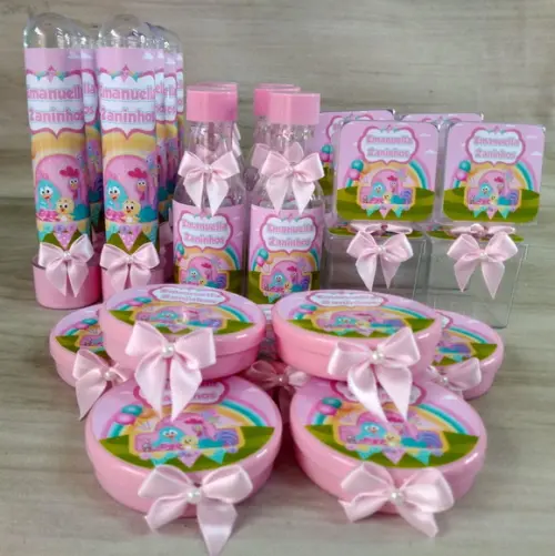 Kit Festa Personalizado Galinha Pintadinha Candy - 40 Peças