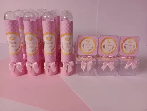 Kit Festa Personalizado Coroa/realeza - 40 Peças