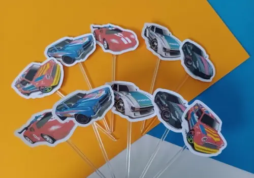 Toppers para Docinhos Hot Wheels