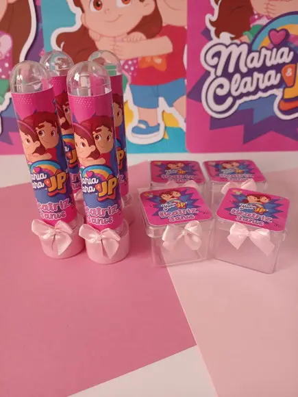 Kit Personalizado Maria Clara e Jp 40 Peças