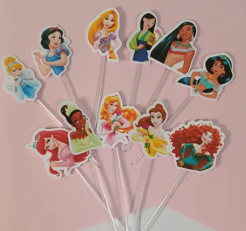 Toppers Busto Princesas da Disney