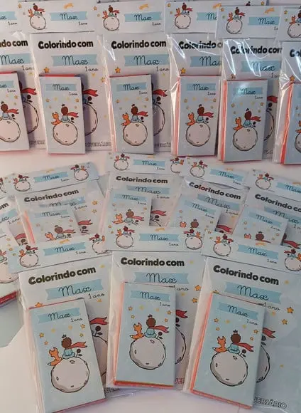 Kit Livrinho para Colorir -pequeno Príncipe 8