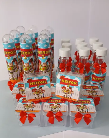 Kit Festa Personalizado Toy Story - 30 Peças