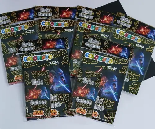 Kit Livrinho para Colorir Star Wars