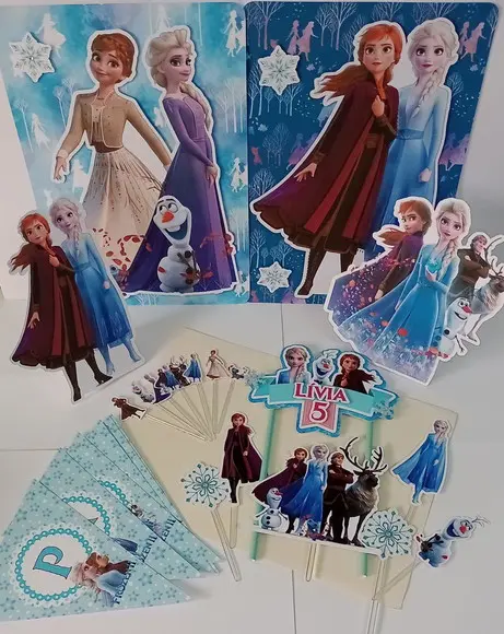 Kit Festa Só Um Bolinho Frozen 2