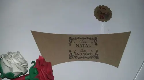 Rótulo + Tag Personalizada para Mini Vasinhos Natal