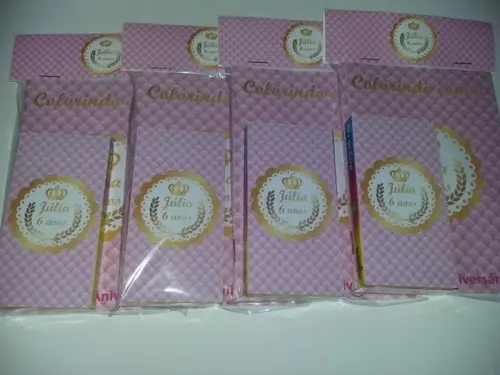Kit Livrinho para Colorir Coroa/realeza